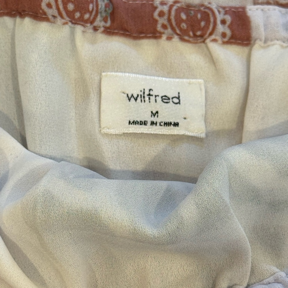 WILFRED Ballad Camisole Patchwork Woodblock Top Medium - Picture 3 of 8